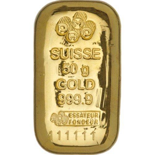 Buy 50 Gram PAMP Suisse Gold Ba