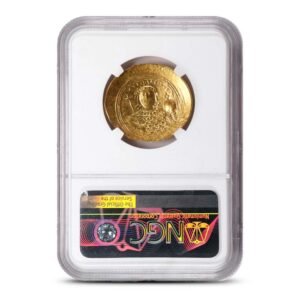 Buy Byzantine Empire Constantine IX,AD 1042-55 AV Hist. Nomisma NGC Ch AU