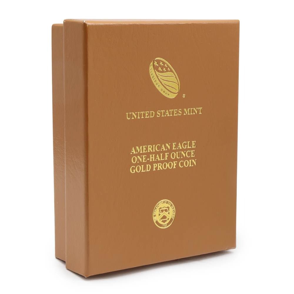 2015-W 1/2 oz Proof American Gold Eagle Coin (Box + CoA) - Image 6