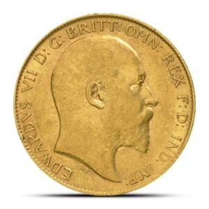 Great Britain King Edward Gold Sovereign Coin