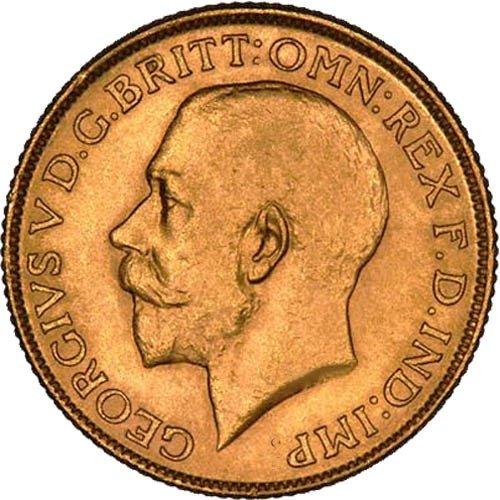 Great Britain Gold Sovereign Coin King George - Image 2