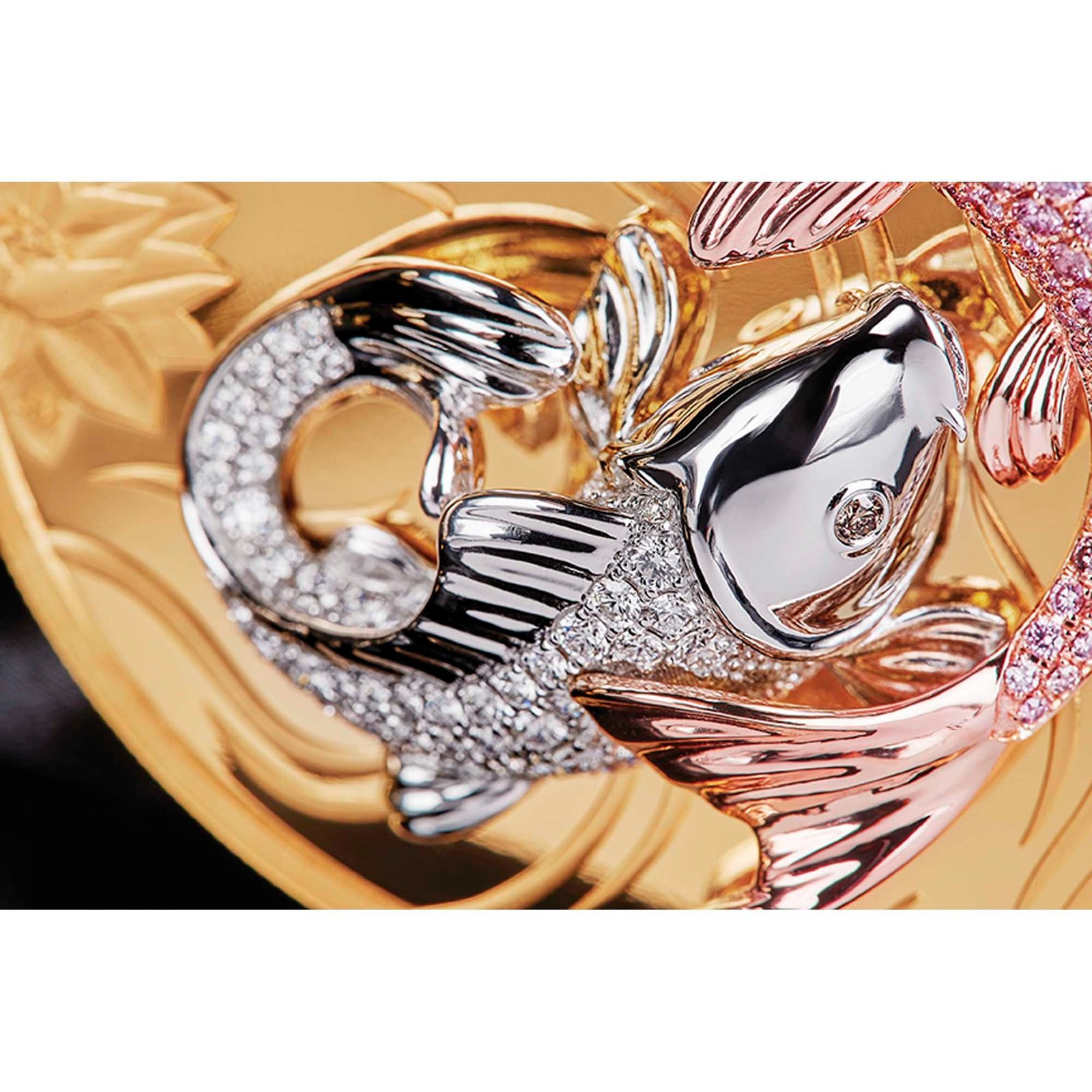 2022 10 oz Proof Jewelled Koi Gold Coin - Image 7