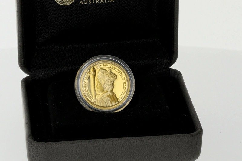 2013 1/4 oz Perth Mint 60th Annivers