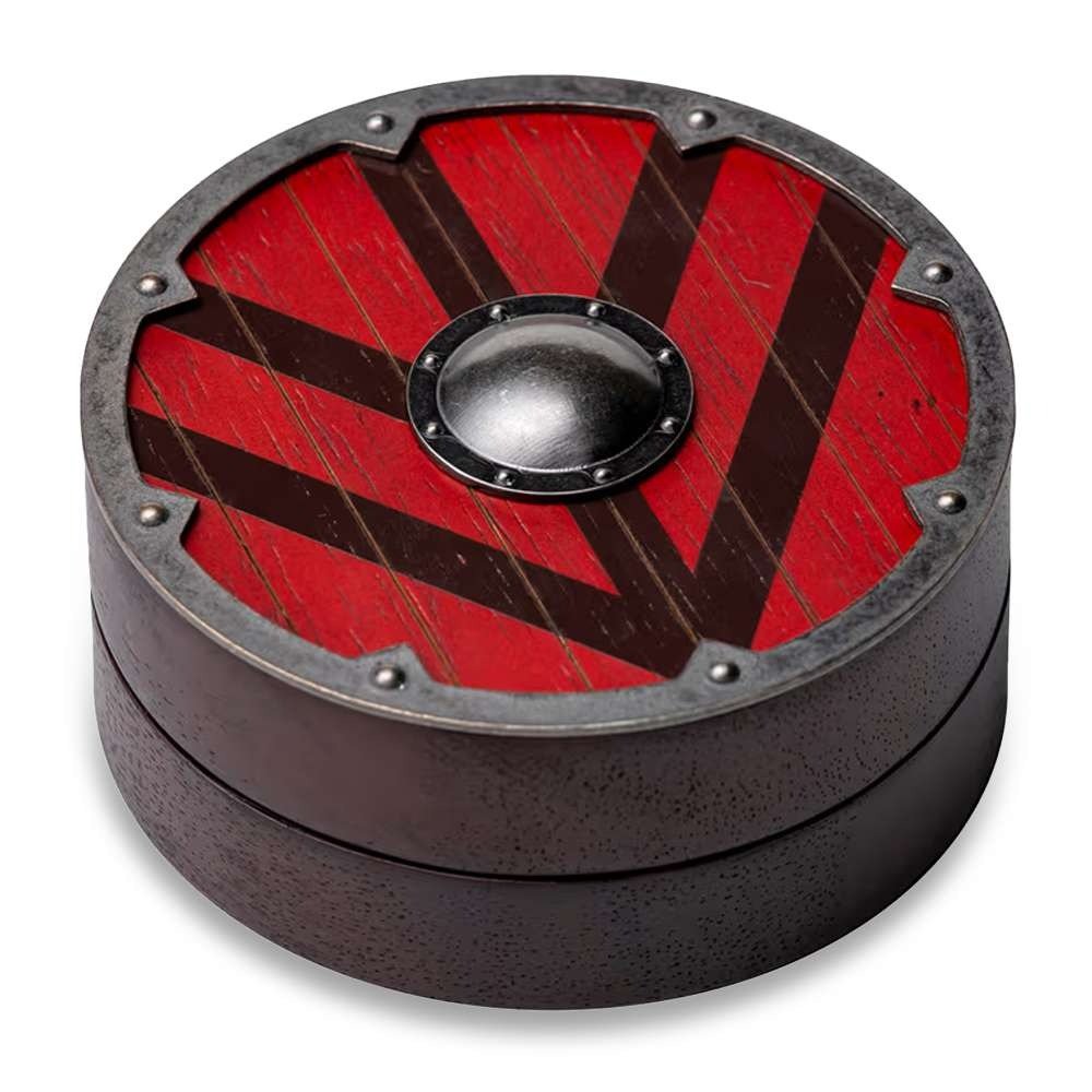 Buy 2025 2 oz Colorized Antique Cameroon Silver The Way to Valhalla King Cnut The Great Coin (Box + CoA) - Image 3