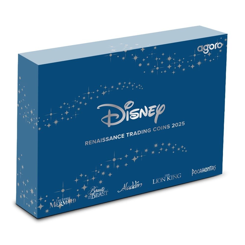 2025 Silver Disney Renaissance Trading Coins (Box + CoA) - Image 4