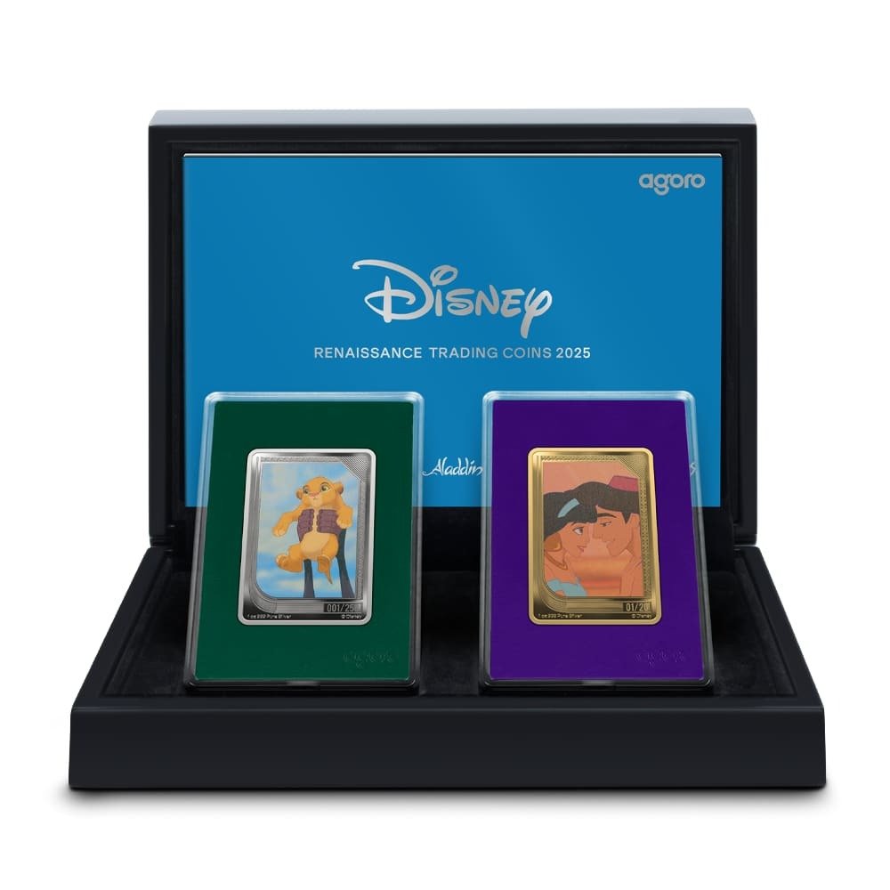 2025 Silver Disney Renaissance Trading Coins (Box + CoA) - Image 3