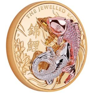 2022 10 oz Proof Jewelled Koi Gold Coin