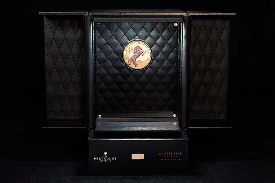 2021 10 oz Proof Australian Gold Jewelled Horse - Image 8