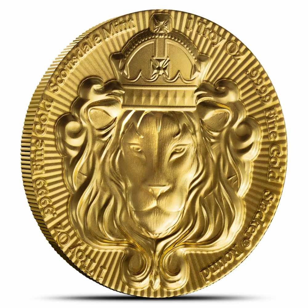 1 oz Scottsdale Stacker Gold Round (New) - Image 2