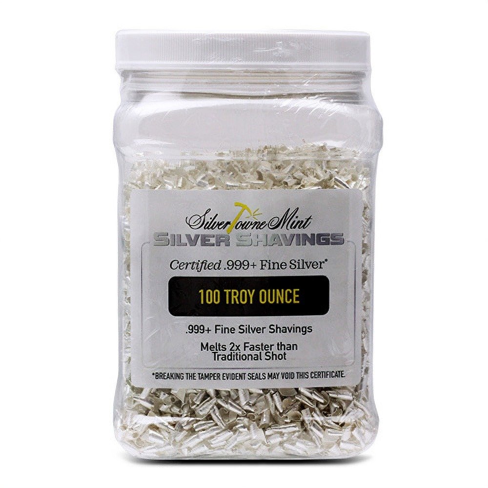 100 oz SilverTowne Silver Shavings