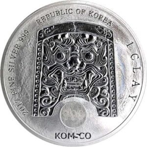 2017 1 oz South Korean Silver Chiwoo Cheonwang