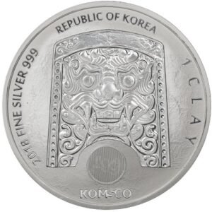 2018 1 oz South Korean Silver Chiwoo Cheonwang