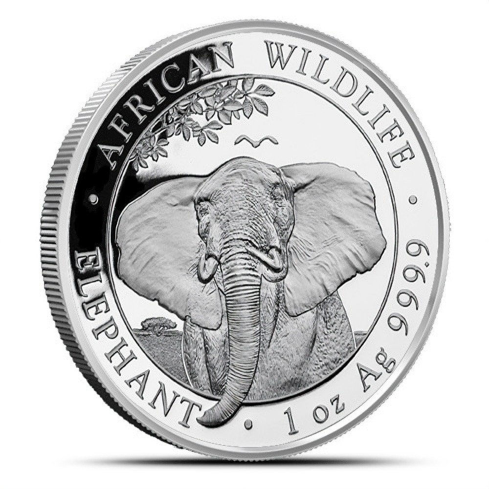 2021 1 oz Somalia Silver Elephant Co