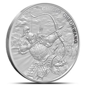 2022 1 oz South Korean Silver Chiwoo Cheonwang (BU)