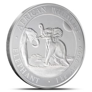 2024 1 Kilo Somalia Silver Elephant Coin (BU)