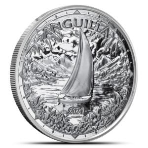 2024 1 oz EC8 Silver Anguilla Regatta Coin (BU)