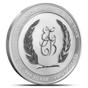 2024 1 oz EC8 Silver Grenada Shark Diver Coin (BU)