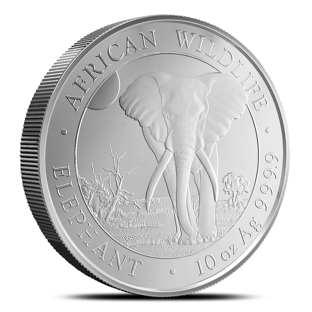 2025 10 oz Somalia Silver Elephant