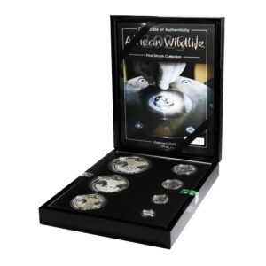 2025 Somalia Silver Elephant First Struck 7-Coin Collection