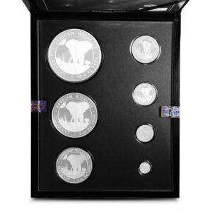 2025 Somalia Silver Elephant First Struck 7-Coin Collection