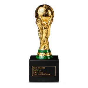 2026 1 oz Gilded Silver FIFA World Cup Replica Trophy