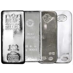 Read more about the article Buy 100 oz Silver Bars Online