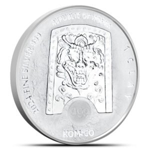 2024 1 oz South Korean Zi:Sin Draco Silver Medal (BU)