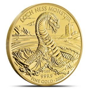 1 oz British Gold Loch Ness Monster