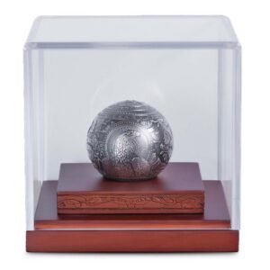 2026 1 Kilo Barbados 40th Anniversary American Eagle Spherical Silver Coin (Box + CoA)