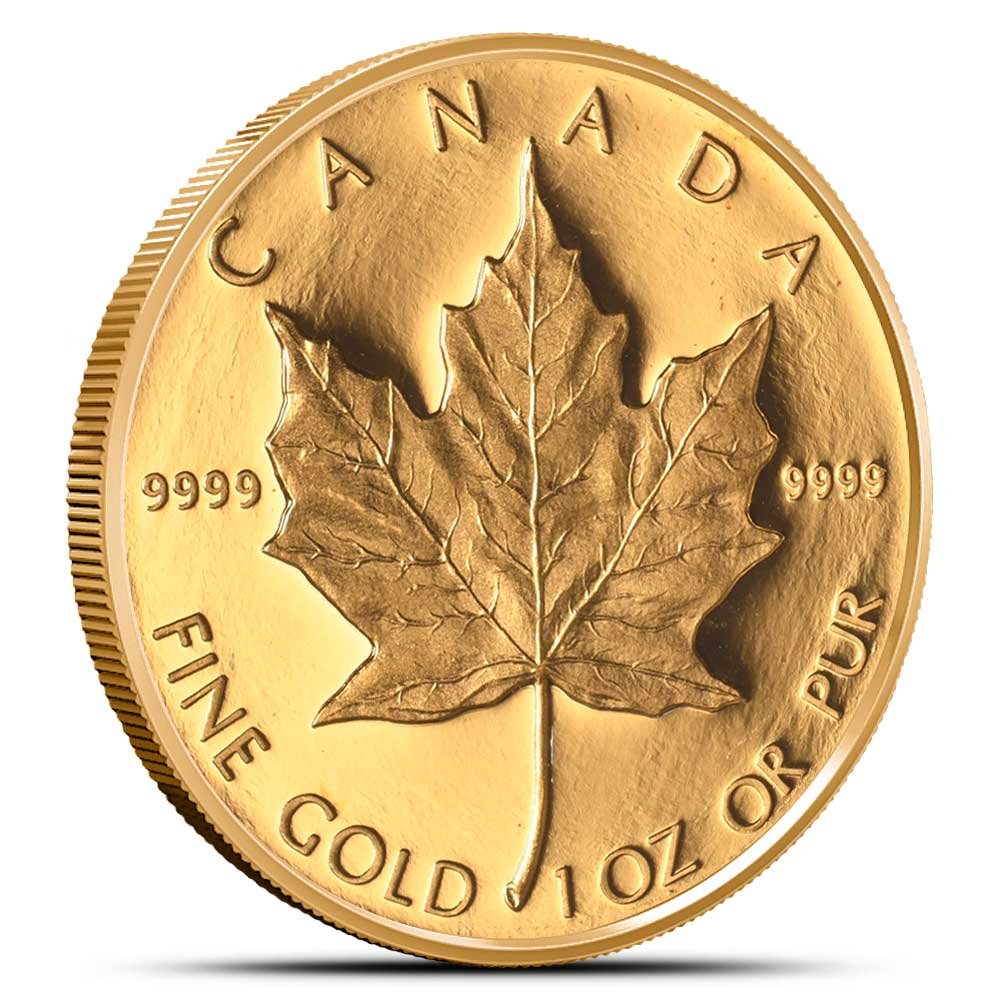 1989 1 oz Proof Canadian Gold Maple