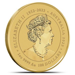 2023 1 oz Australian Gold Chinese Myths & Legends Phoenix Coin (BU)