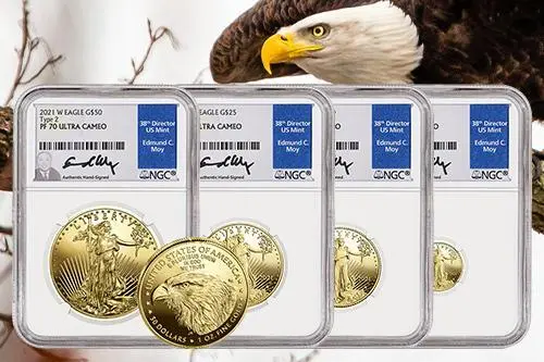 Certified American Gold Eagles