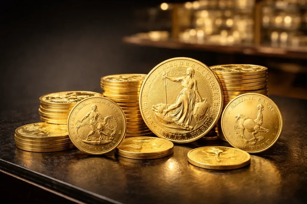 Gold Britannia Coins
