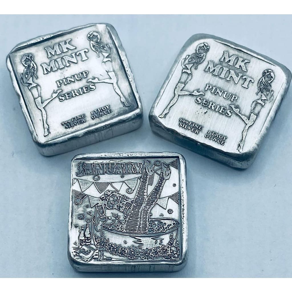 Buy MK Barz Hand Poured Silver Bars