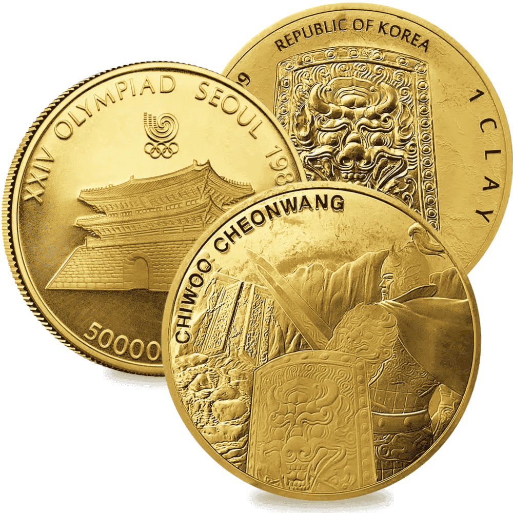 South Korean Gold Coins