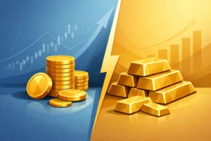 Read more about the article Coins vs Bars for Investing: Which Fits Best?