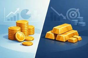 Read more about the article Gold Coins vs Bars: Which Fits Your Strategy?