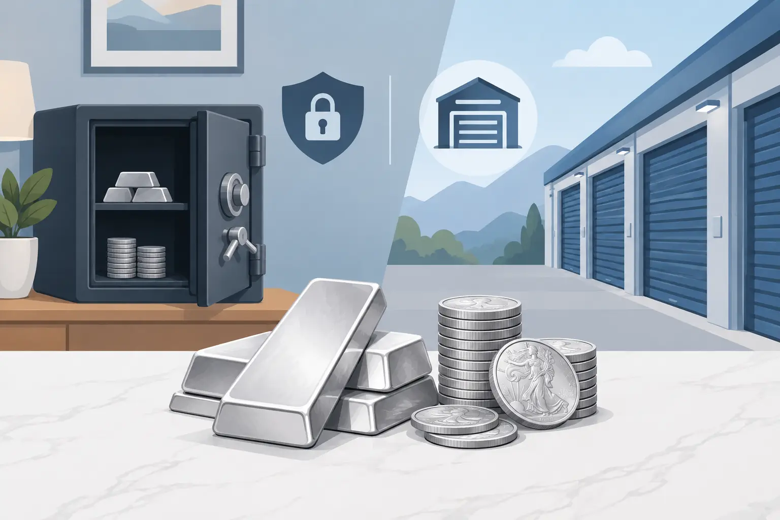 You are currently viewing How to Store Silver Safely at Home or Offsite